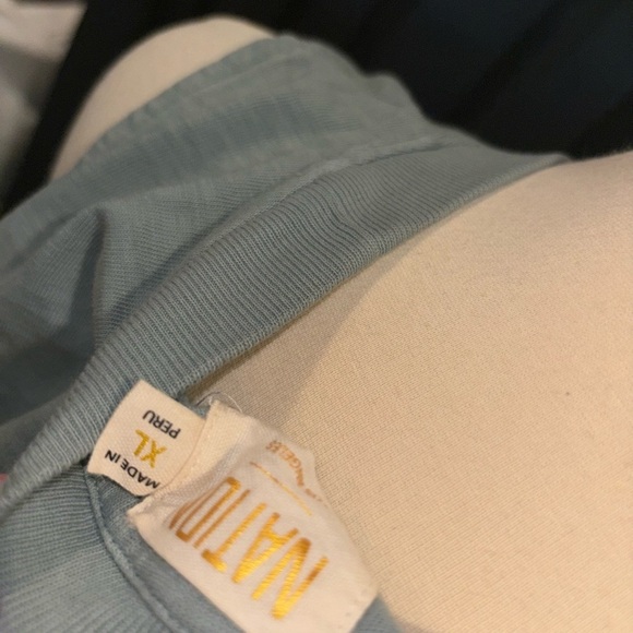 NATION Sleeveless Dress in Light Blue - Picture 4 of 4